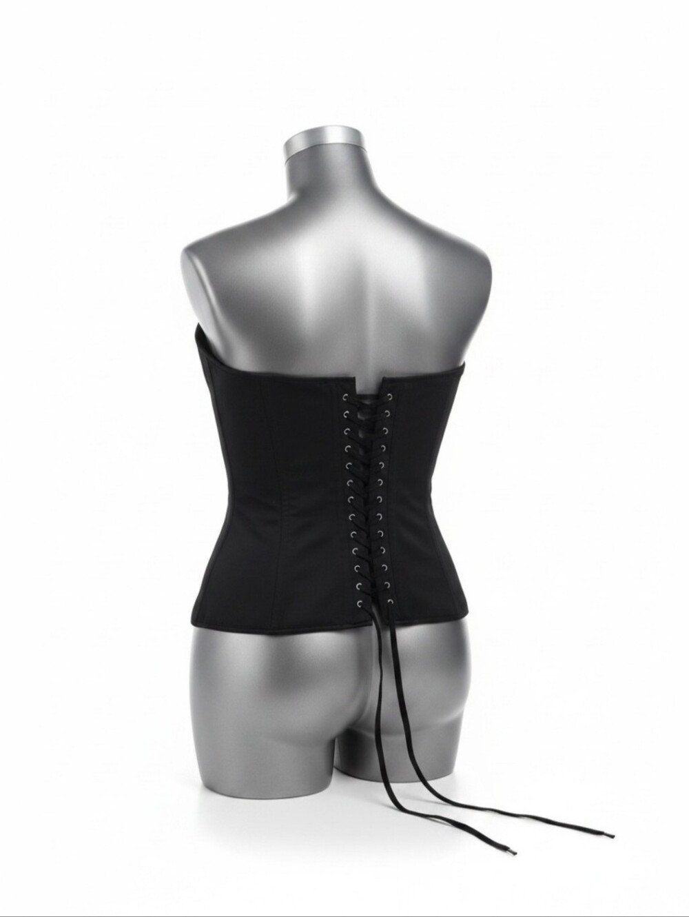 Hips & Curves Black Strapless Corset Top - Picture 3 of 5